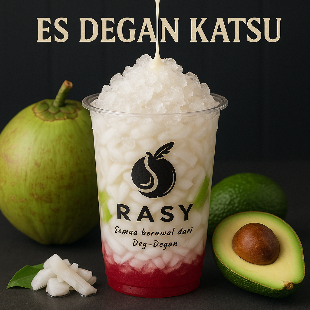 Es Degan Katsu (Alpukat Susu) Cup XL