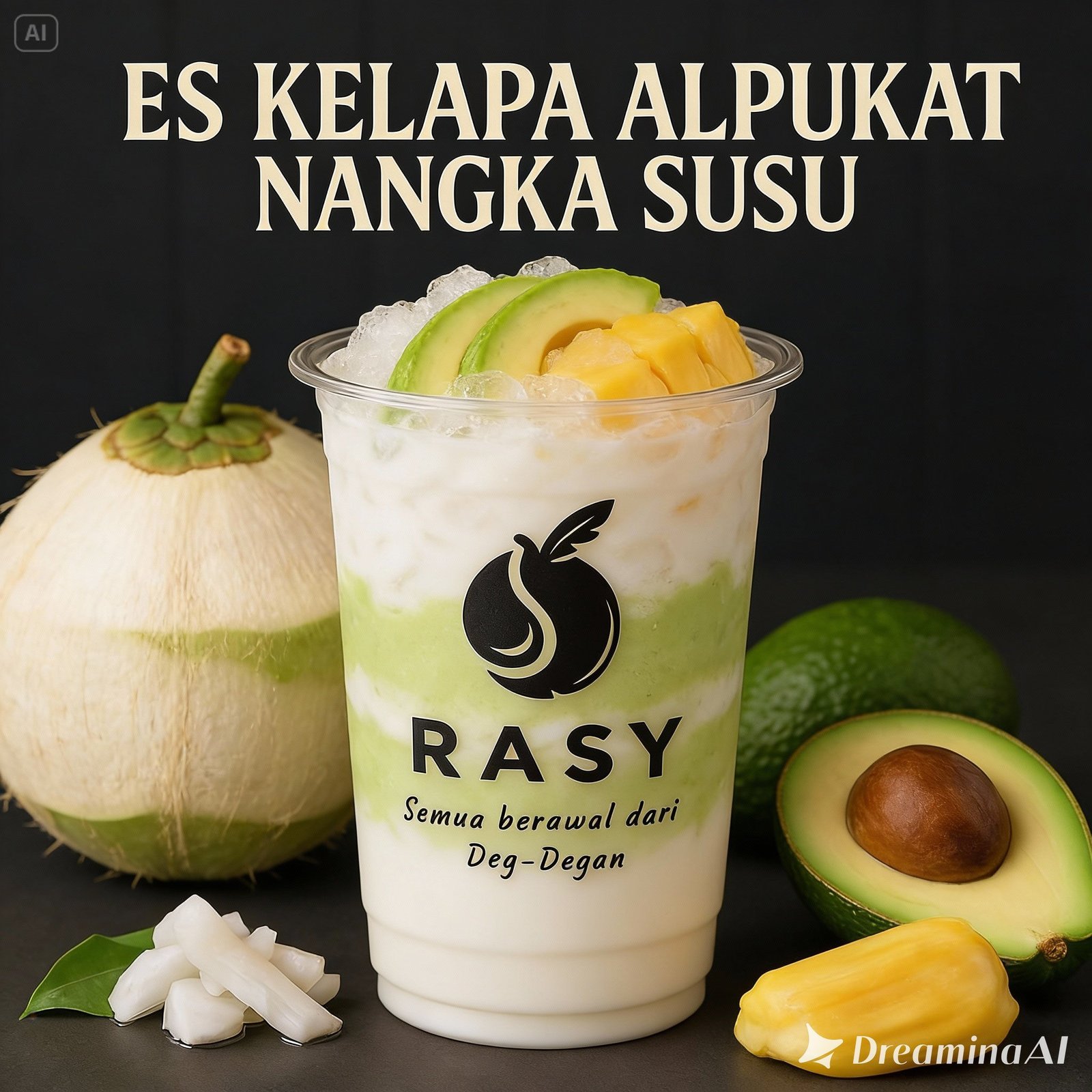 Es Degan Nakal (Nangka Alpukat) Cup L