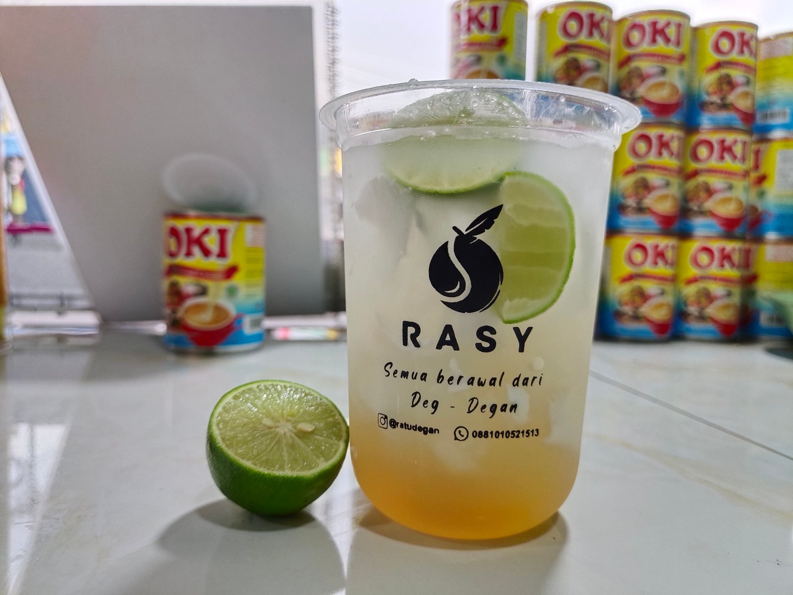 Es Degan Jeruk Nipis Cup XL