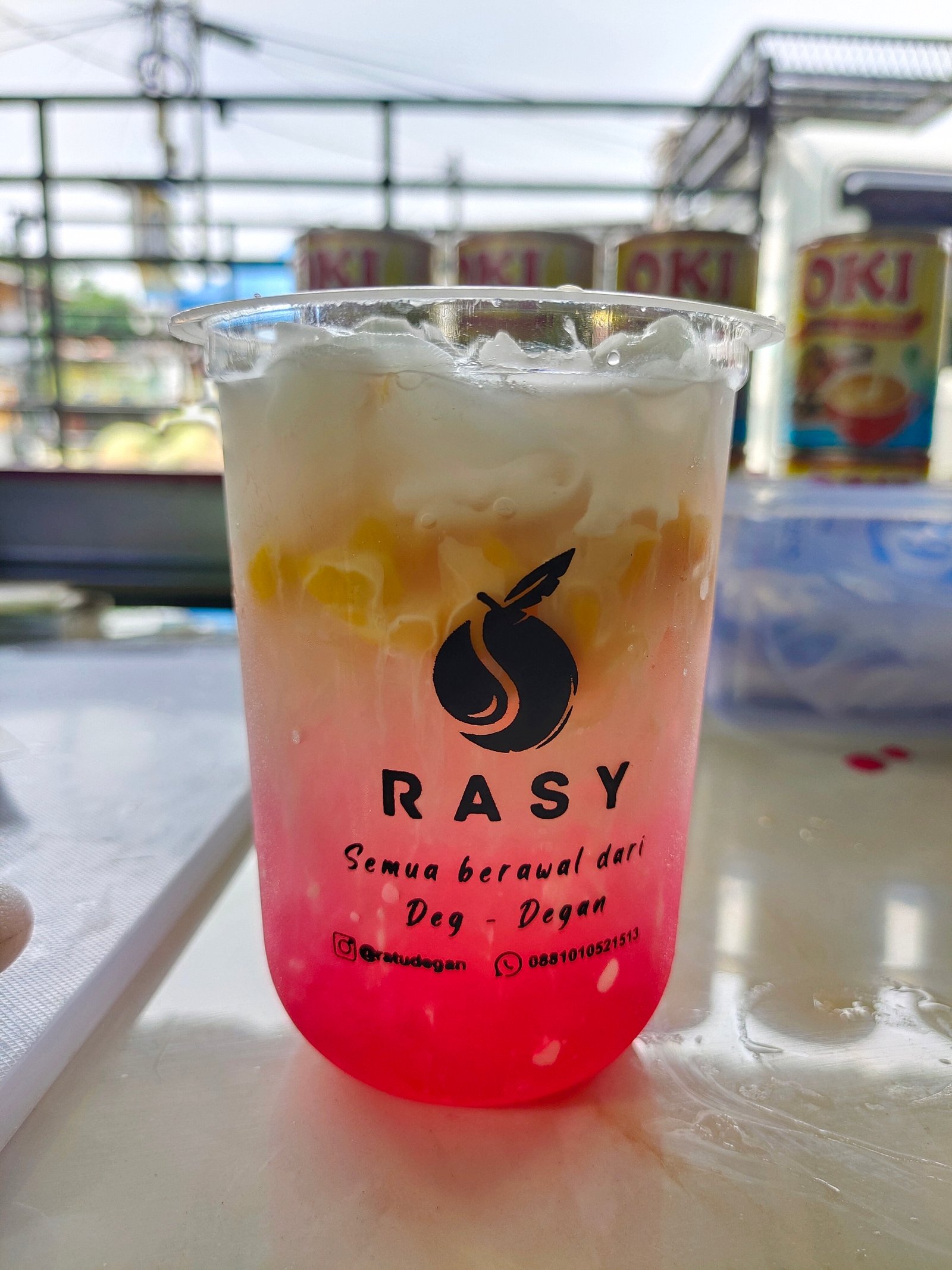 Es Degan Susi (Susu Sirup) Cup L