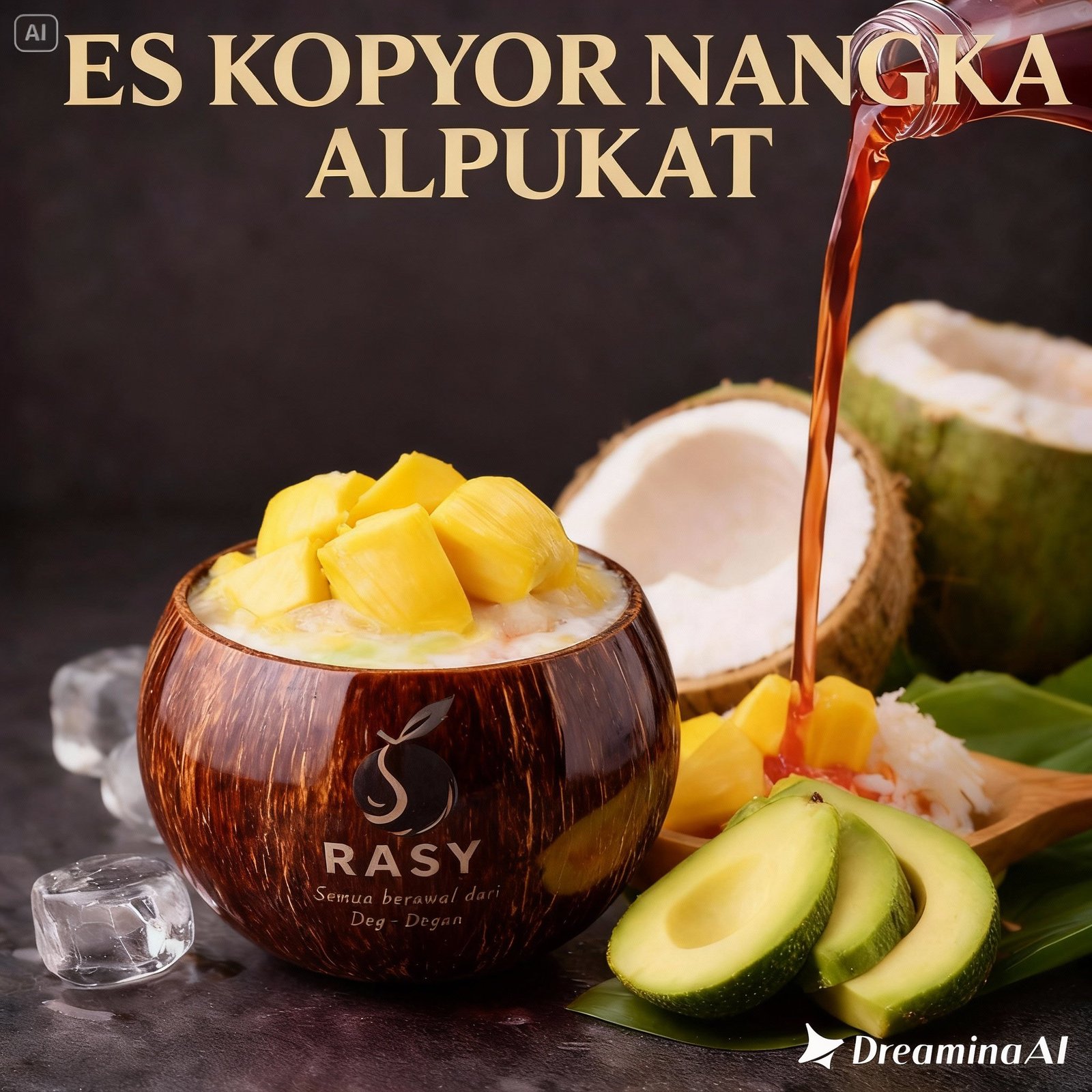 Kopyor Dibatok Dibatok Nakal (Nangka Alpukat)